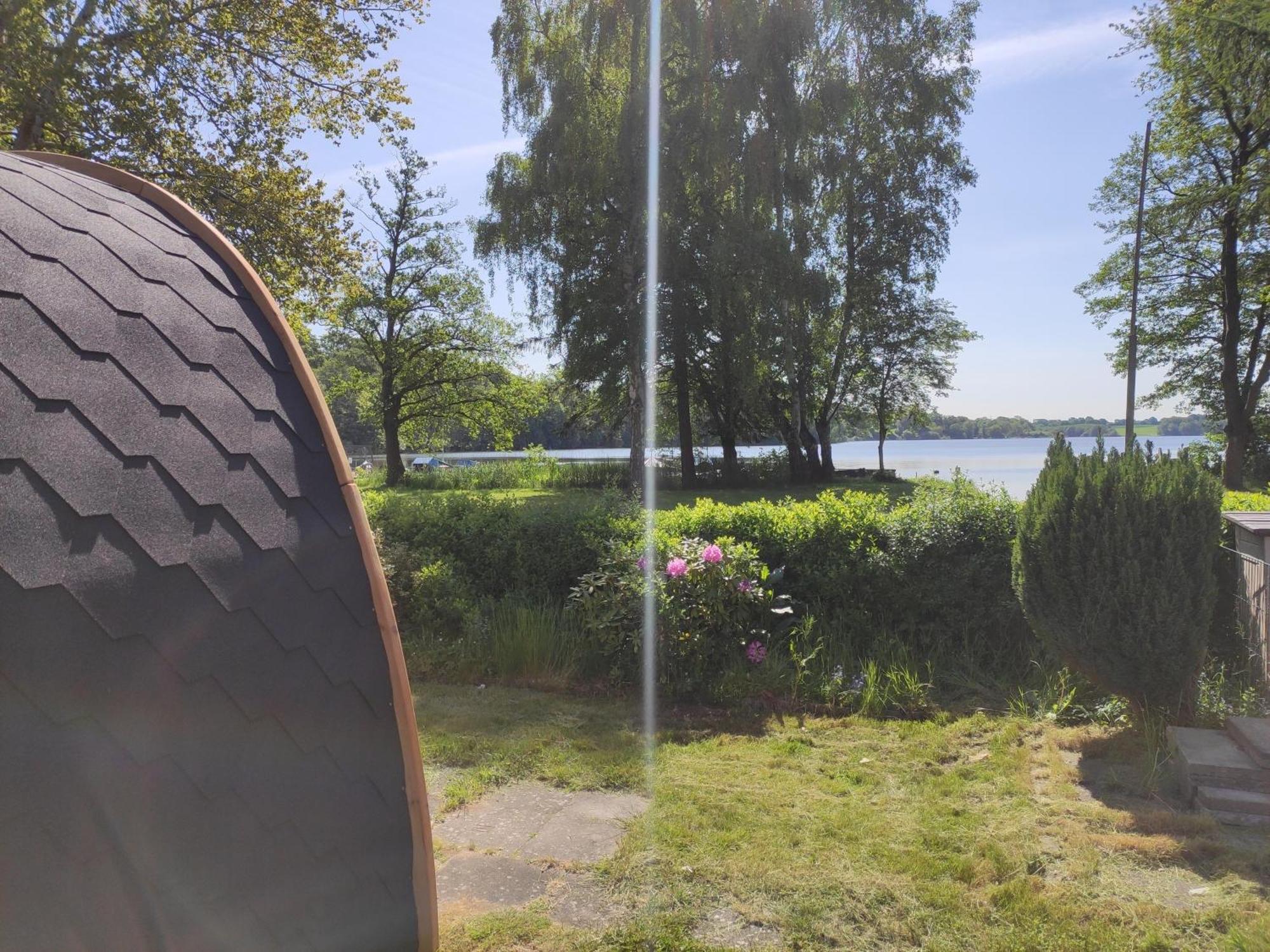 Glamping Pod Am See Wittenborn 외부 사진